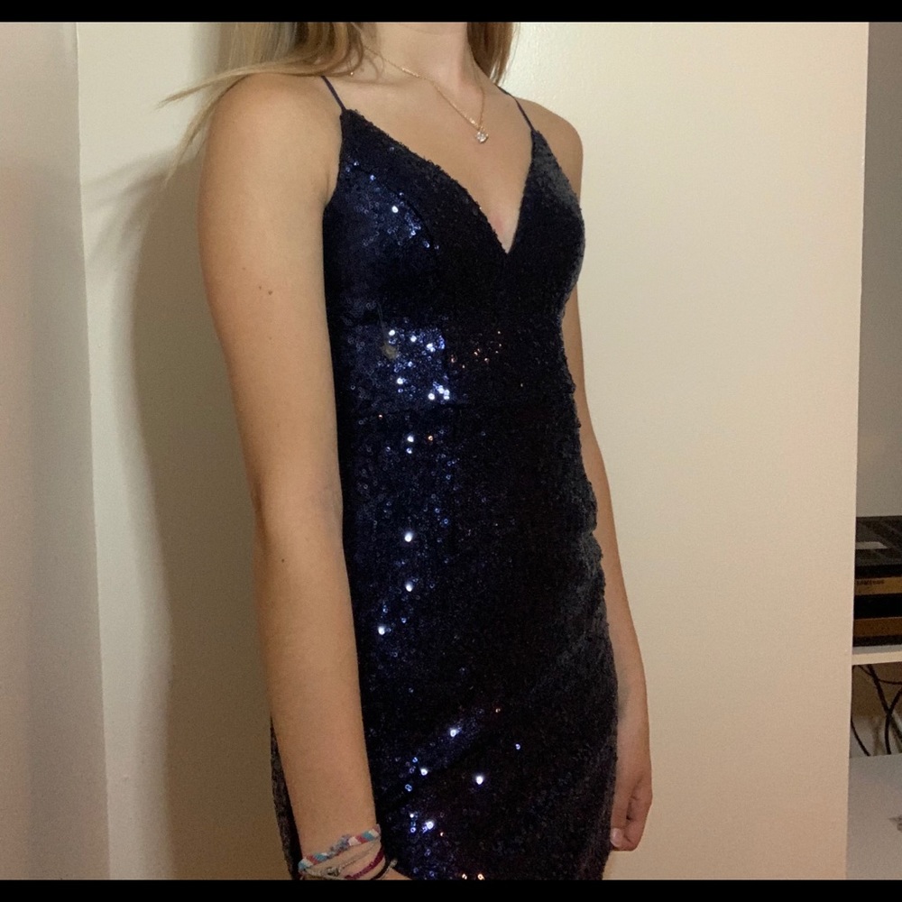 ★ navy sequence hello molly bodycon